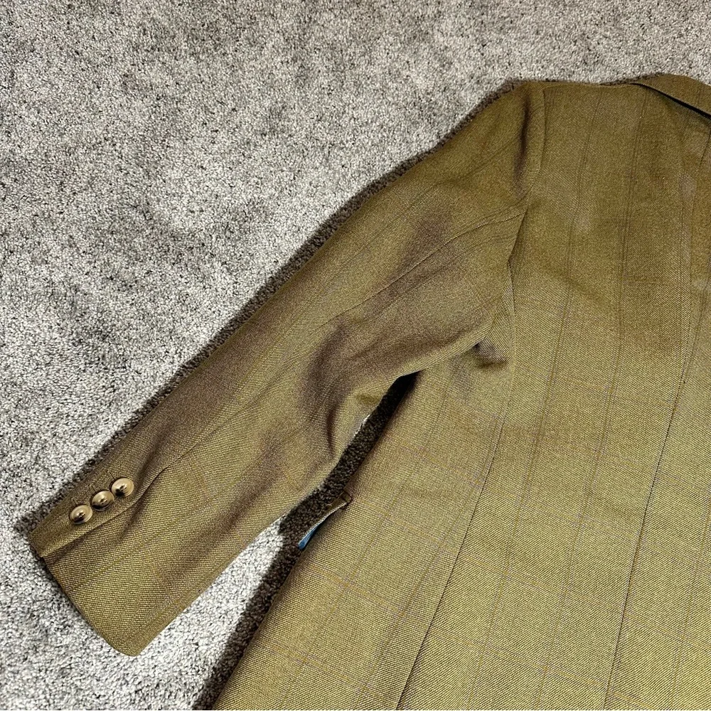 VINTAGE Turnbull & Asser Pure Wool Sport Coat - Made in England - 34R (Small)